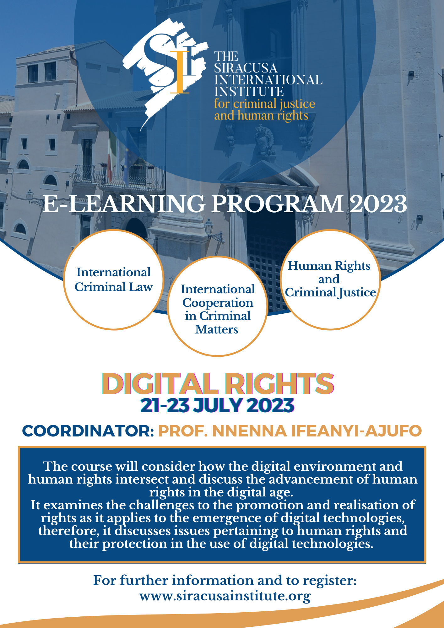 E-learning Programme 2023: Digital Rights