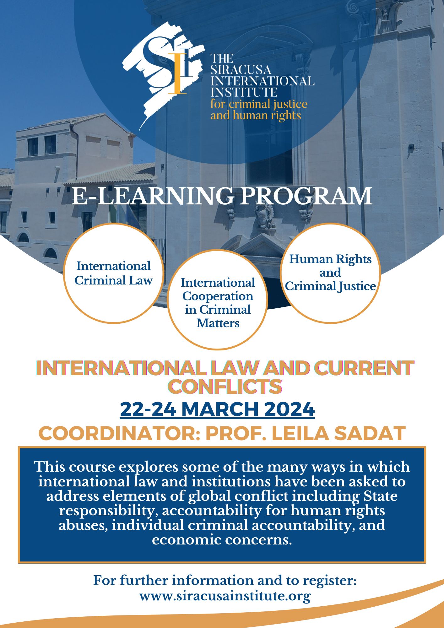 E-learning Programme 2023: International Law and Current Conflicts